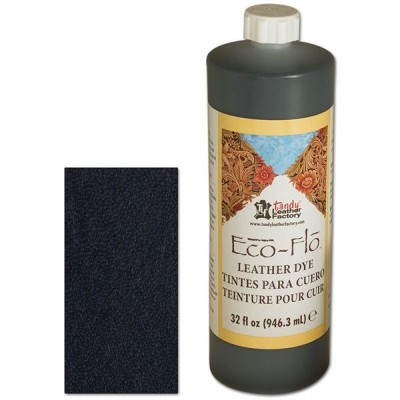 Eco-Flo Leather Dye-COAL BLACK
