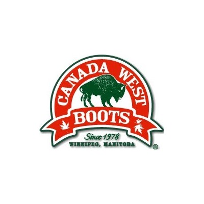 Men`s CANADA WEST® Service Footwear - 7" Black Oxford - Smooth  - 13205