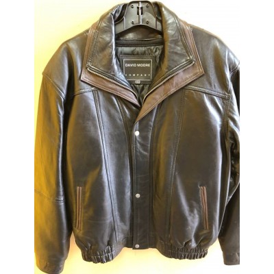 Leather bomber style jacket 47533