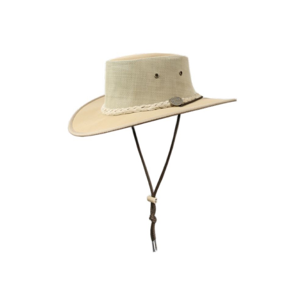 Barmah 1057 Canvas Drover Airflow Hat- 6 Colours - Hats by the