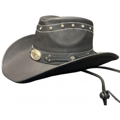 Black Western Hat Faux...