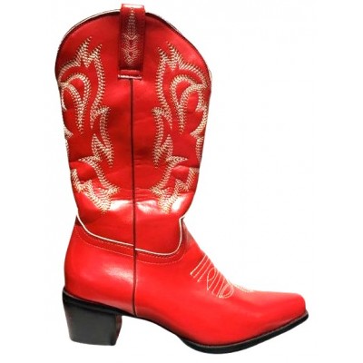 Ladies' Red Western Boot...