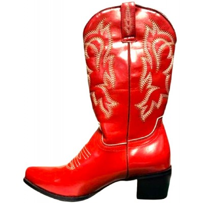 Ladies' Red Western Boot...