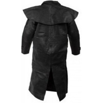 Leather Outback Duster Coat