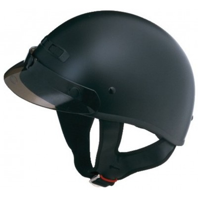 GM35 Half Helmet Matte Black