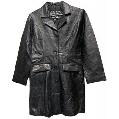 Casual Button-Up Genuine...