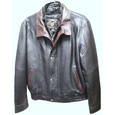 Casual Leather Bomber,...
