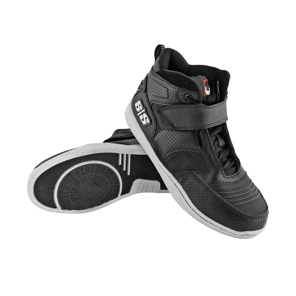 SPEED & STRENGTH'S -RUN WITH THE BULLS™ MOTO SHOES black