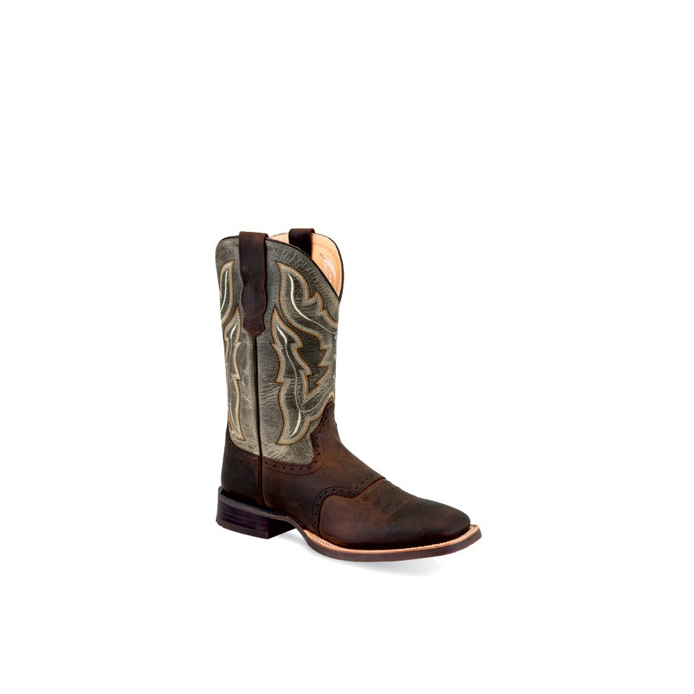 OLD WEST -Mens Broad Square Toe Boot  BSM1881