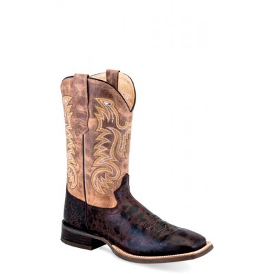 OLD WEST -Mens Broad Square Toe Boot  BSM1882