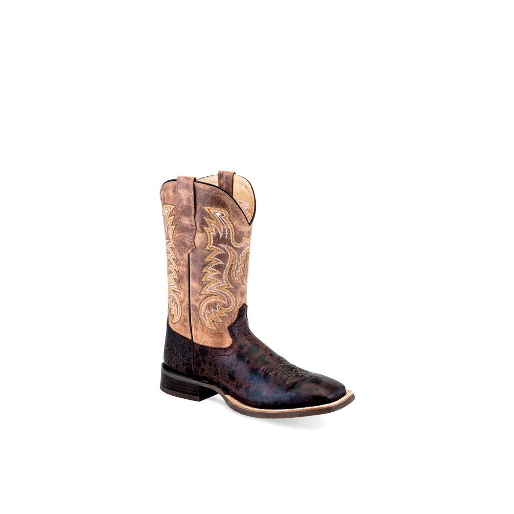 OLD WEST -Mens Broad Square Toe Boot  BSM1882