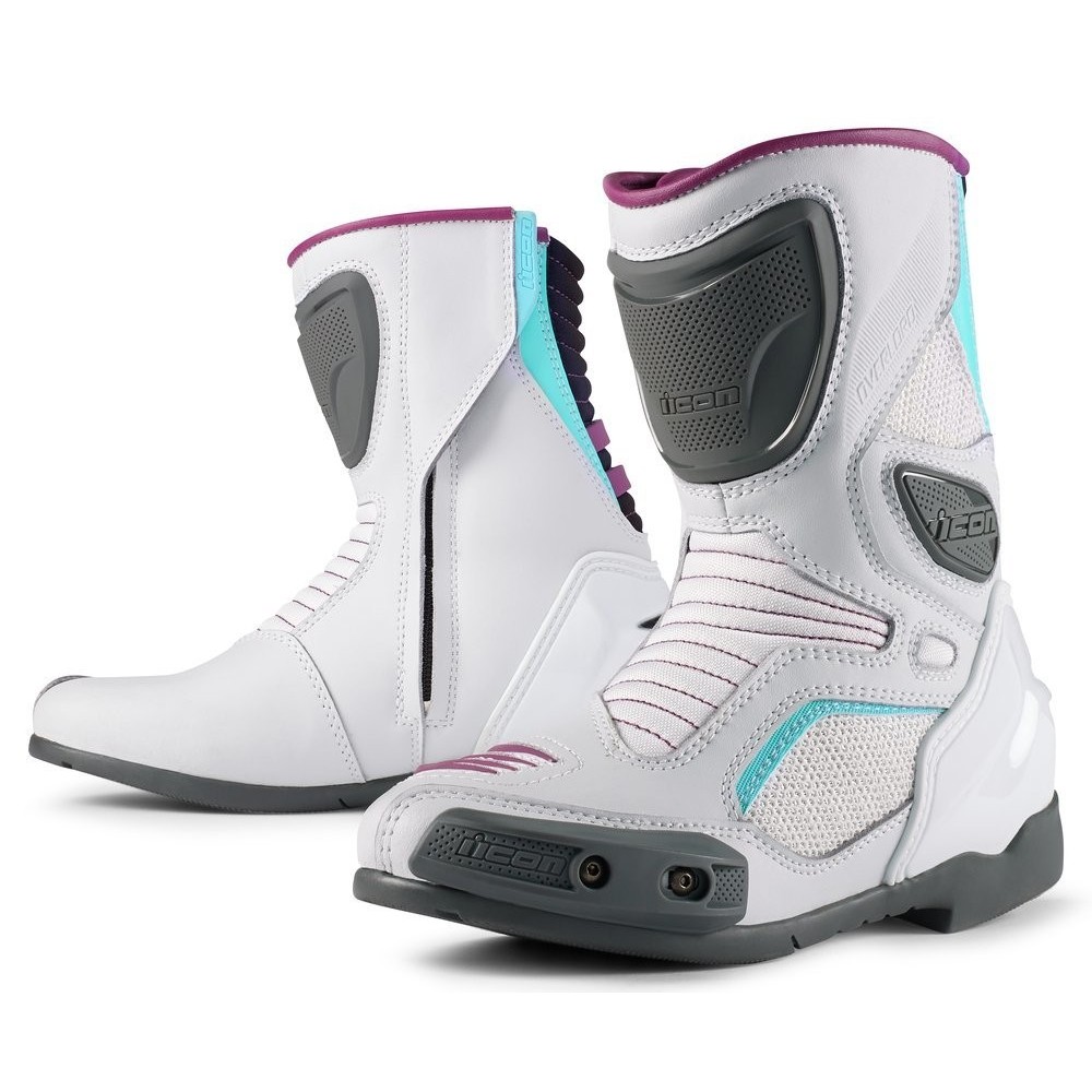 Icon Womens Overlord Boots White