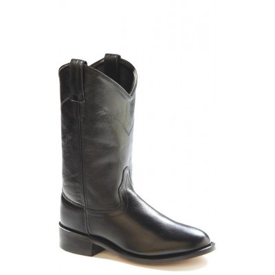 Old West SRL4010 Womens Black Roper Boots