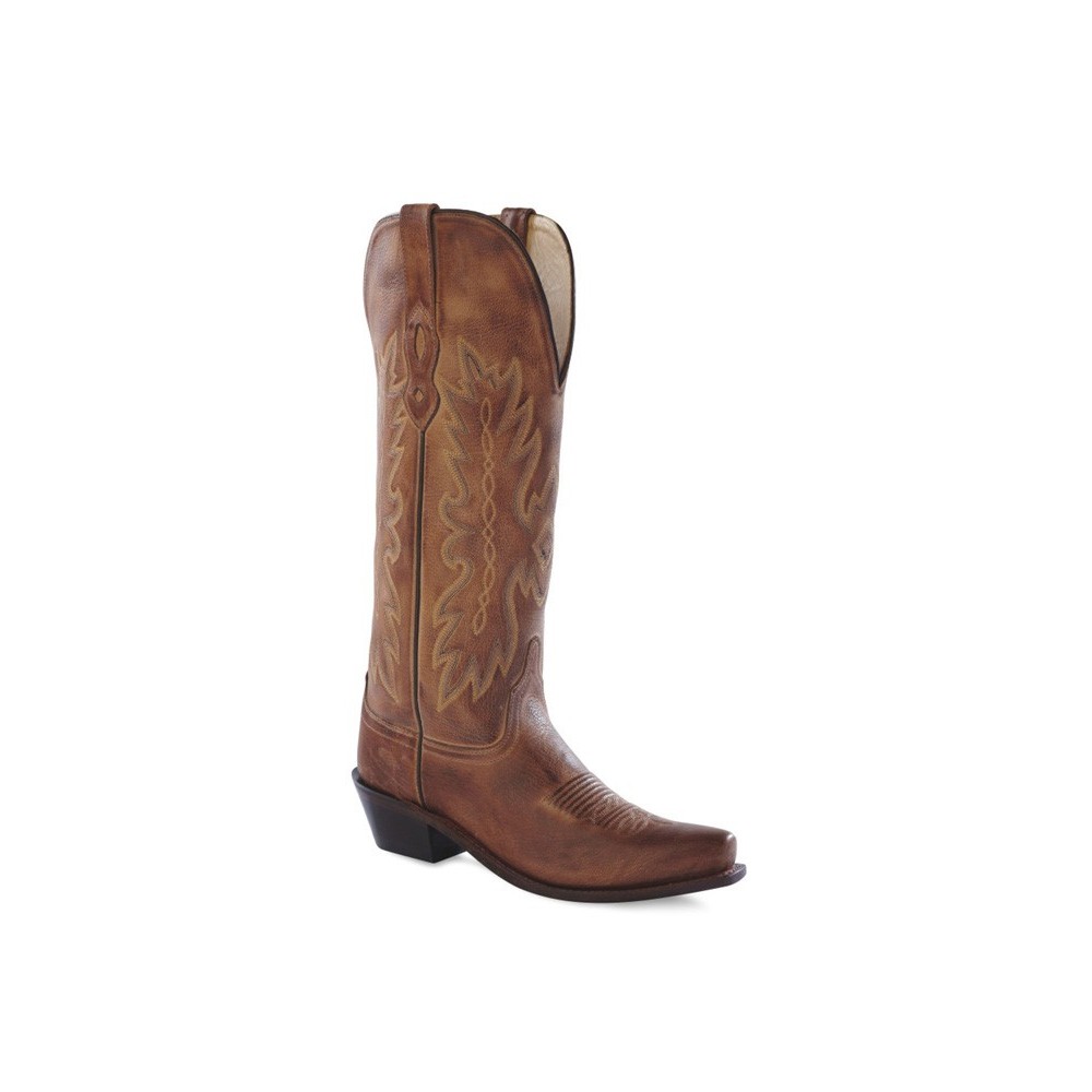 Old West TS1541 14" Womens Tan Canyon Fashion Wear Boots