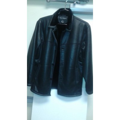 Oscar. Faux leather jacket black.