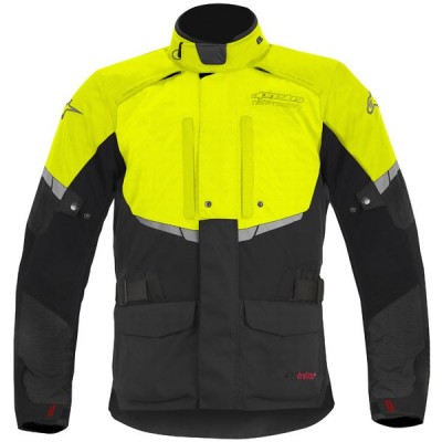 Alpinestars Andes Drystar Jacket Black/Yellow Fluo