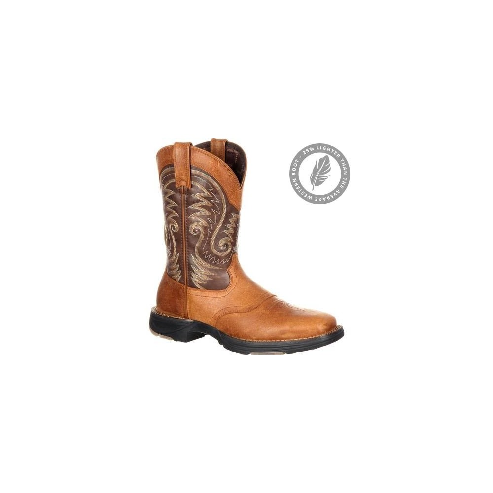 Durango Men's DDB0110 Ultra-Lite 11" Brown/Chocolate Saddle Western boot