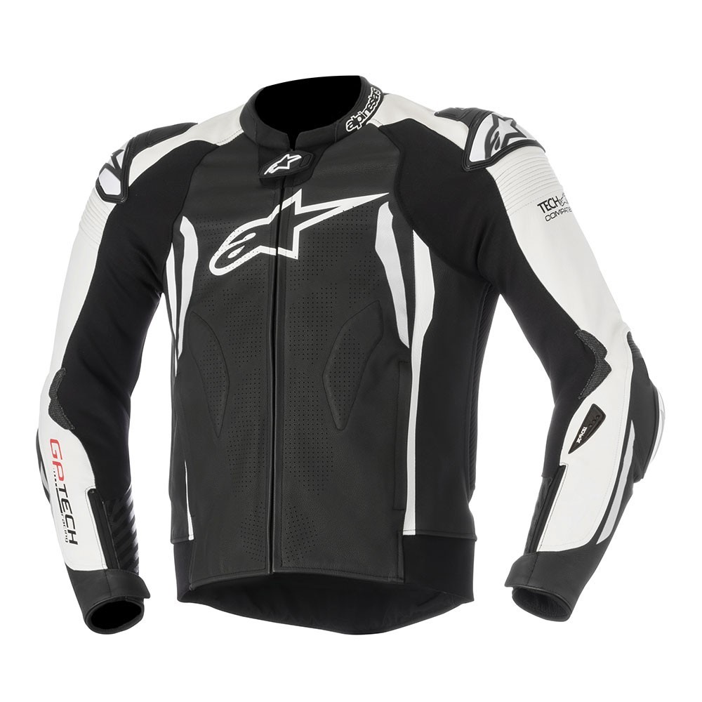 GP TECH V2 LEATHER JACKET TECH-AIR® COMPATIBLE - by Alpinestars