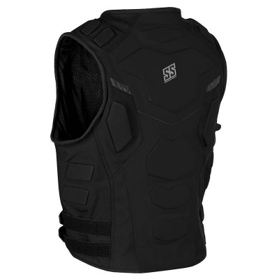 CRITICAL MASS™ ARMORED VEST  Black - by  Speed & Strength