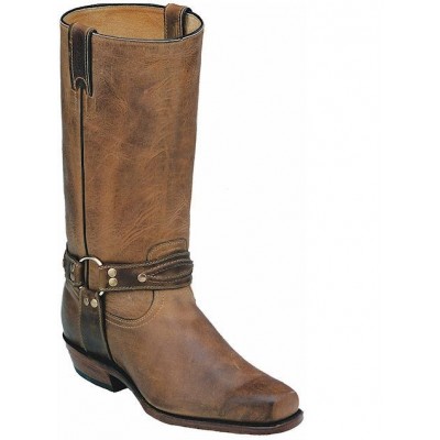 Boulet Boots Motorcycle Vagabond Toe 5077 Hill Billy Golden