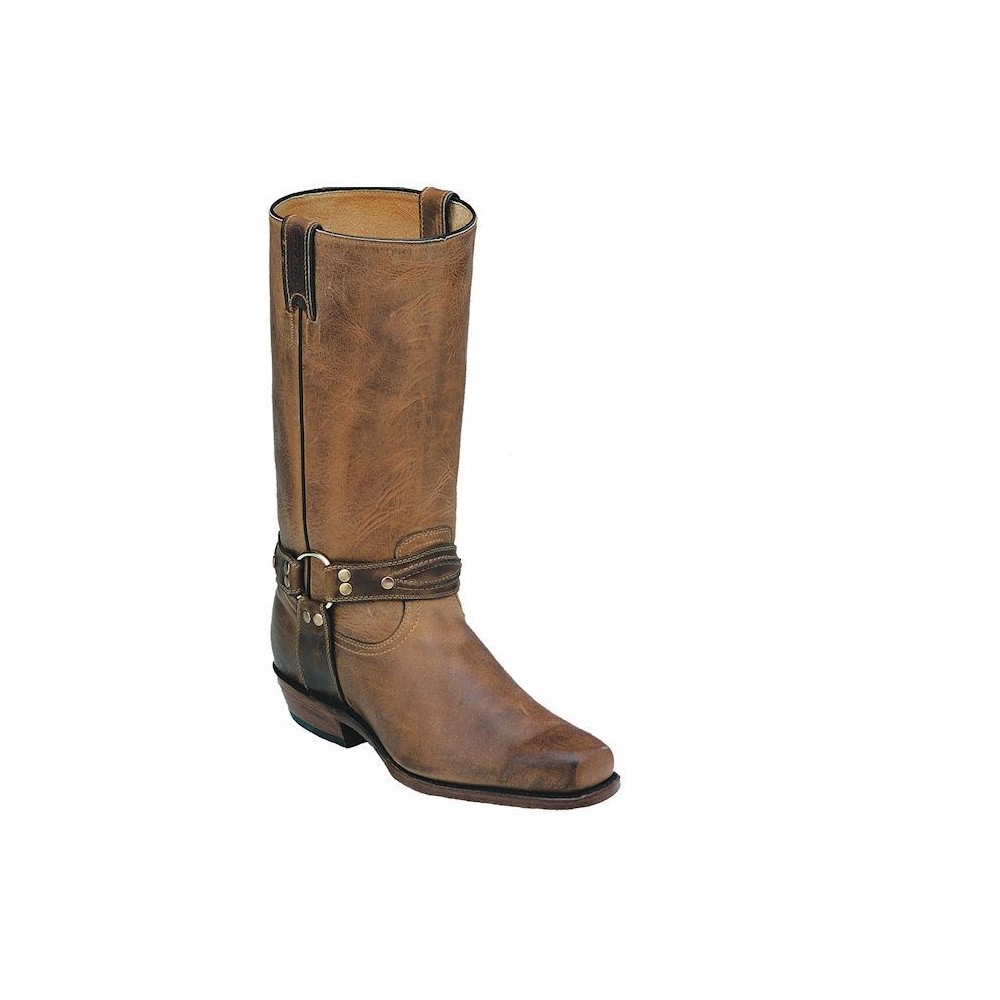 Boulet Boots Motorcycle Vagabond Toe 5077 Hill Billy Golden